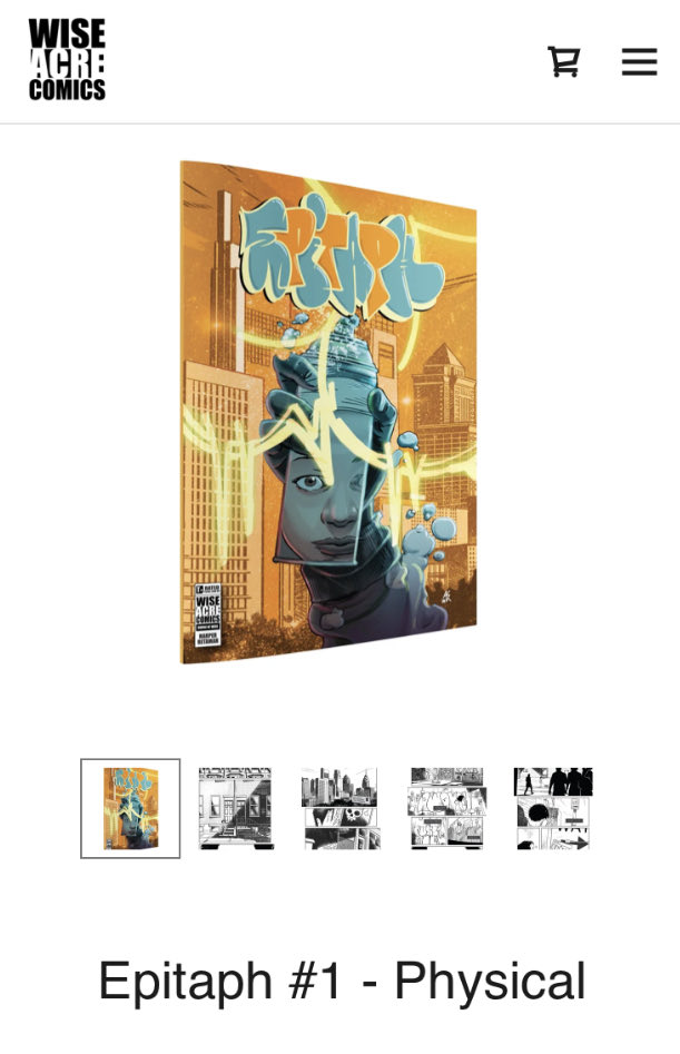 chuckharpwriter's tweet image. Missed the Kickstarter? Epitaph is now available physically and digitally.
#comicbook #indiecomics #comicart 

wiseacre.us/buy-comics/ols…