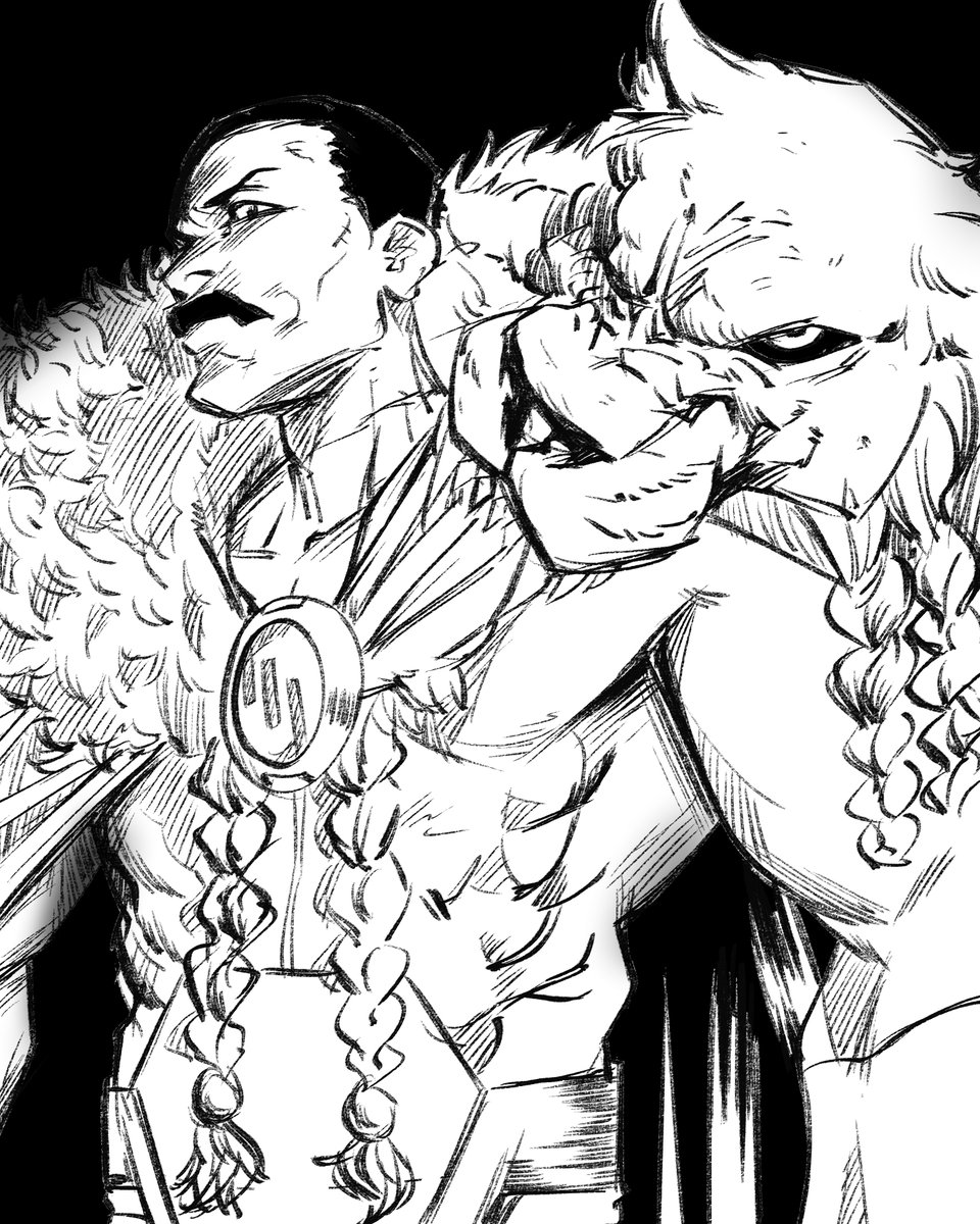 AfdsBm's tweet image. Thragg #invincible #sketches