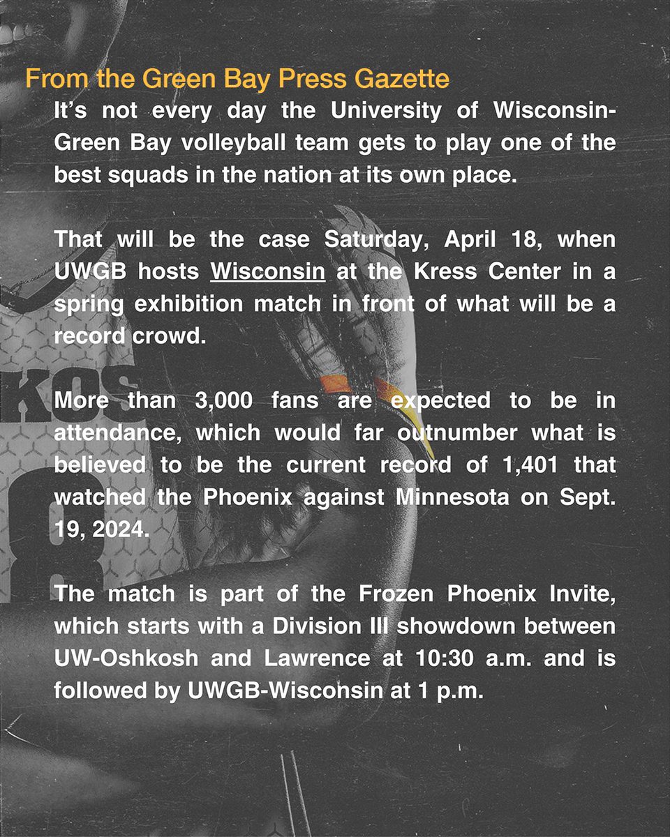 UW-Oshkosh Volleyball tweet media