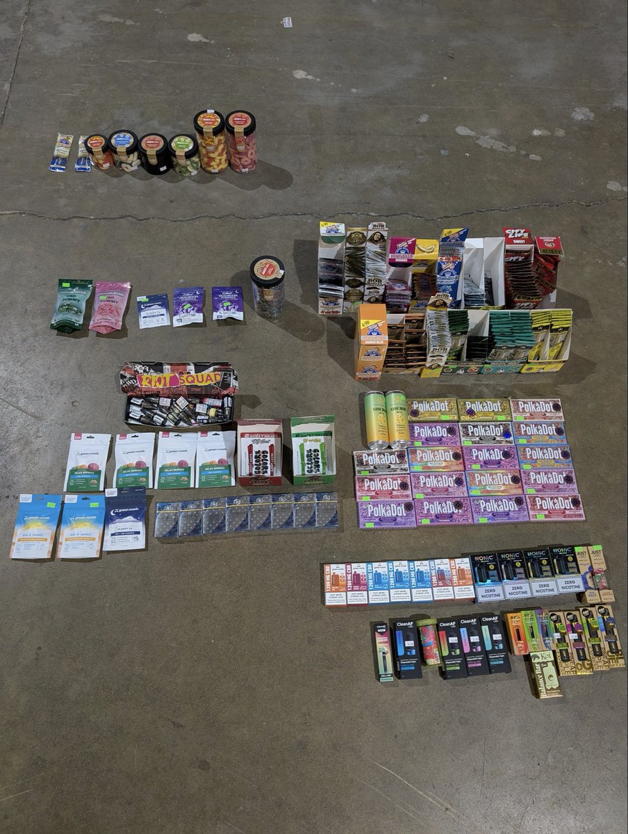 LincolnPolice's tweet photo. LPD Conducts Tobacco Retailer Compliance Inspections

On April 9, 2026, the Lincoln Police Department, in partnership with the California Department of Public Health and the Rocklin Police Department conducted tobacco retailer inspections at three local businesses under the authority of California Business and Professions Code. 

As a result of the operation, officers and partner agencies seized more than 130 flavored vape products believed to be in violation of the Business and Professions Code. Investigators also seized numerous cannabis products, suspected psilocybin-infused candy, and additional flavored tobacco products believed to be in violation of California law. In addition, kratom-derived or synthetic adulterated food and beverage products were destroyed on site by a business representative.

These inspections are part of our ongoing commitment to protecting the health and safety of our community, especially our youth. The Lincoln Police Department has received concerns from parents regarding underage access to prohibited products, and we take those concerns seriously.

We will continue working with our public health and law enforcement partners to ensure businesses comply with state law and to help keep these products out of the hands of minors.