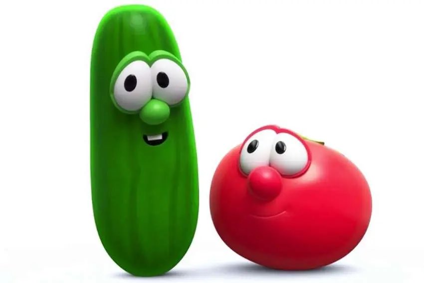 Antes de la Frutinovelas existía esta serie cristiana de vegetales y frutas que hablaban de la biblia y tenían unas canciones bien mamalonas: Veggietales.
Me agrada pensar que esta es una secuela natural del universo donde la fruta literal y metafórica está cada vez más podrida.