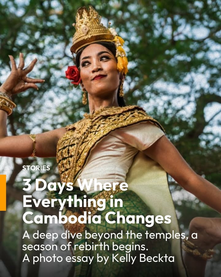 WorldNomads's tweet photo. Cambodia transforms for three days every April for Khmer New Year. It's a time of heat, tradition, and community. Expect connection and nationwide water fights. It's a reset before the next season. Read the guide 👉  https://t.co/0RFhmbUB20

 #Cambodia #SoloTravel #AngkorWat https://t.co/56LqZDD6X9