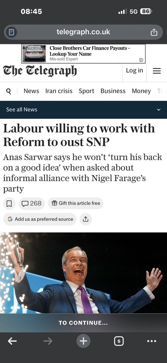 <a href="/scotsyounglab/">Scottish Young Labour</a> What lie 👇🏻

Instead of running ur arse with all ur shite. Get Sarwar &amp; Offord to come on the TV &amp; sort this out instead of all you 🤡s throwing ur dummy out the pram because Sarwar can do wrong in ur eyes eh.