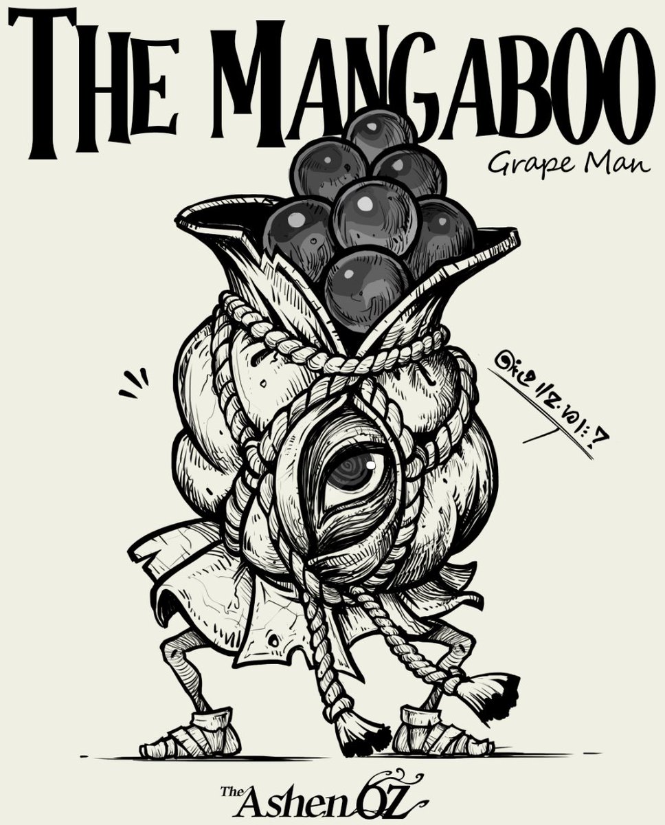 OzAshborne's tweet image. Just sketch finished this at 6am..🫠
'The heartless dweller of the deep Oz underground.'
#indiedev