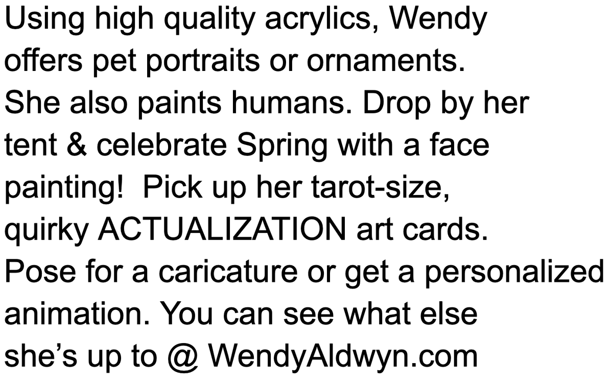 pyrrhophytes1's tweet image. Apr 18, 8AM-noon WendyAldwyn.com 919-538-5945 will be @

#EnoRiverFarmersMarket
 144 E Margaret Lane, Hillsborough, NC 27278 

 #CarySummerCamps
#SupportLocalArt 
#ArtEducation 
#KidsArtClass 
#DigitalArtist 
#KidsCreate 
#ArtProjects 
#ArtLesson 
#ApexNC 
#Youth 
#OcNc