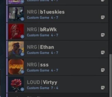 VCT Scrims tweet media