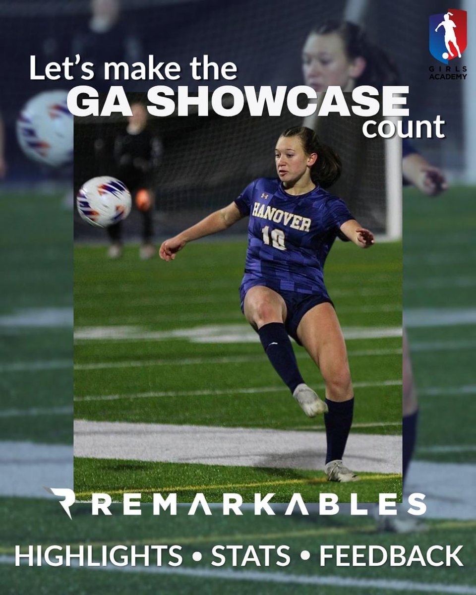 ImCollegeSoccer's tweet photo. 🚨 GA Showcase Special 🚨

Now that you have the game film, let’s talk about what you should be doing with it. 

Remarkables is your personal video analyst!

Just send us your game film and you'll get: 
- A highlight video  
- Interactive stats report
- Private feedback video for development
- Ready to post social media clips/posts
- Complete Player Profile
- 1x 1-on-1 Zoom feedback call
- Discounts on continuation packages

DM Remarkables FC (@remarkablesfc) or email info@remarkables.com for more info!

#beremarkable #GASpringShowcase26

#CSTruth