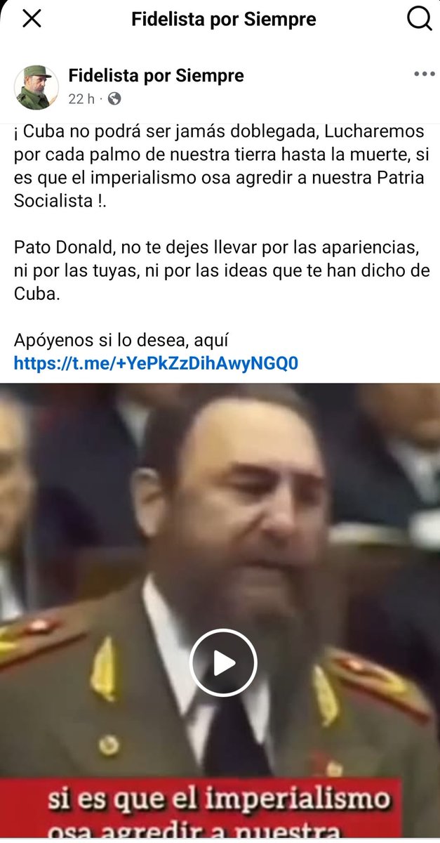 ... descubrí un criadero de Clarias en Facebook 🤣🤣🤣🤣
A PESCAR!!!!!!
#ABAJOLAdictaduraCastrista