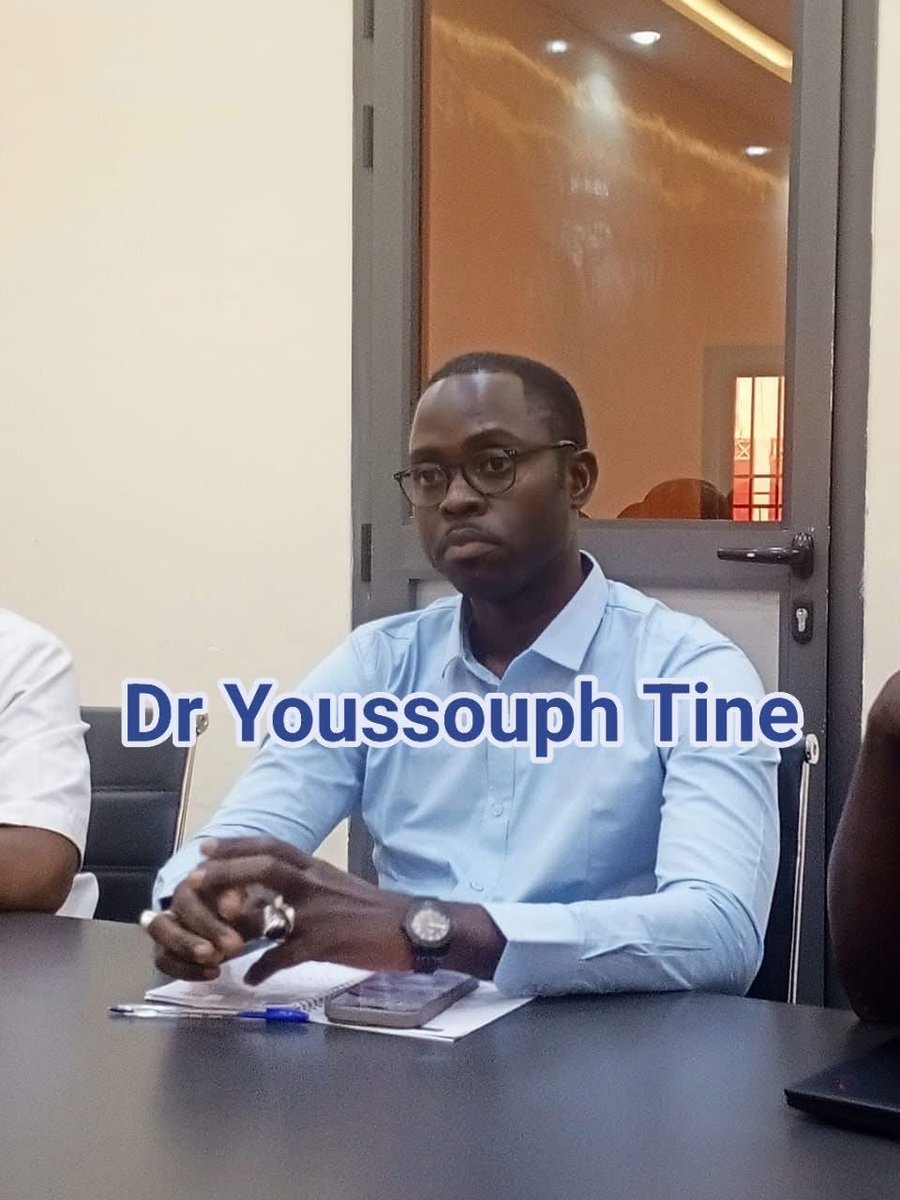 Cisse_Maps's tweet photo. Voici le nouveau directeur général de la santé ! 

Dr Youssouph Tine, précédemment directeur régional de la santé de Ziguinchor. https://t.co/7akrPWQJW1