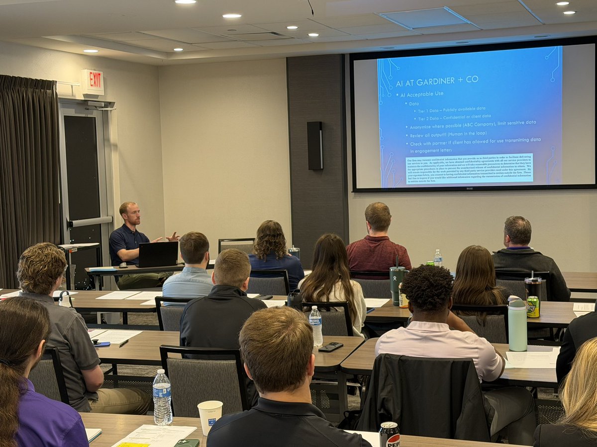 Day 2 of Staff Training ✔️ 

Today we dove into tax updates, explored AI in our workflows, reviewed GAAP essentials, and strengthened our Quality Management Systems.

Investing in our team means better service for our clients—excited to keep building momentum!