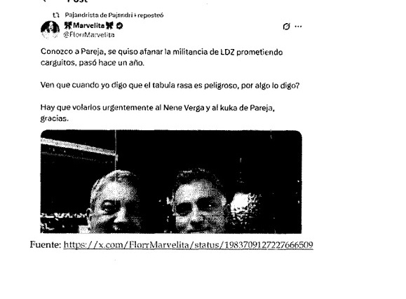 GordoLeyes's tweet image. Como les anticipé ayer en La Trinchera, SEBASTIÁN PAREJA salió a denunciar twitteros que lo criticaban. Una fiscal de la Justicia Federal consideró correctamente que no había delito. Sin embargo, CELSA RAMÍREZ, esbirro de ANGELICI, decidió ser cómplice de Pareja y avanzar.