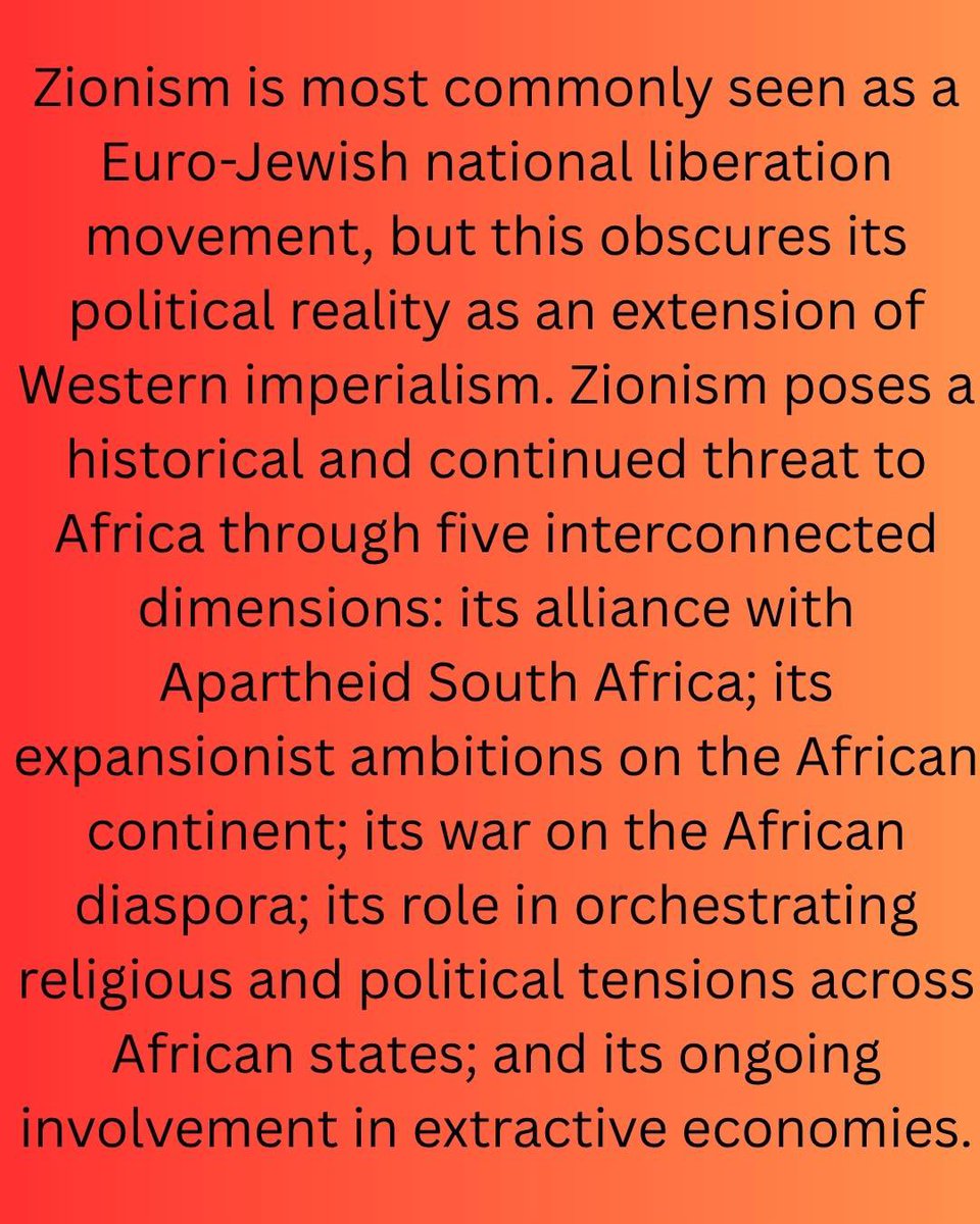 Arise4freedom's tweet photo. Why Zionism is a threat that Nigeria, and Africa as a whole must confront (part 1). https://t.co/ukPGcyjGWp