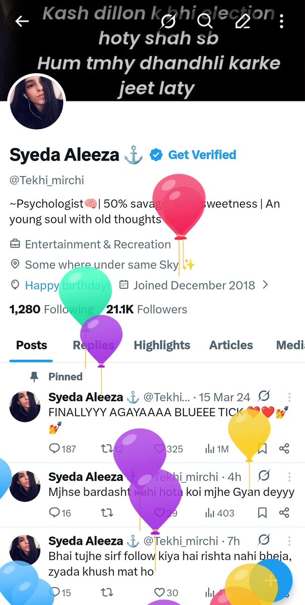 Syeda Aleeza ⚓ tweet media