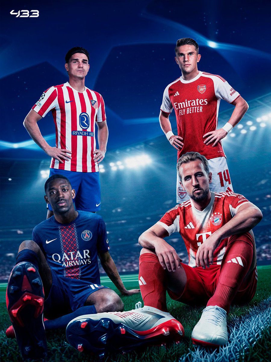 ✅🏆 SEMIFINALES CONFIRMADAS EN LA CHAMPIONS LEAGUE:

🇫🇷 PSG - BAYERN MÚNICH 🇩🇪
🏴󠁧󠁢󠁥󠁮󠁧󠁿 ARSENAL - ATLÉTICO MADRID 🇪🇸

¿PREDICCIONES? ⁉️