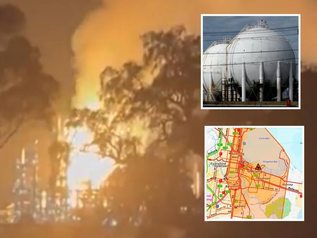 LibertarianMaya's tweet photo. There are no such things as coincidences.
Inferno engulfs vital Australian fuel site https://t.co/ylhBNi1iF6
#auspol #springst #Geelong #Corio https://t.co/MMq85solXv