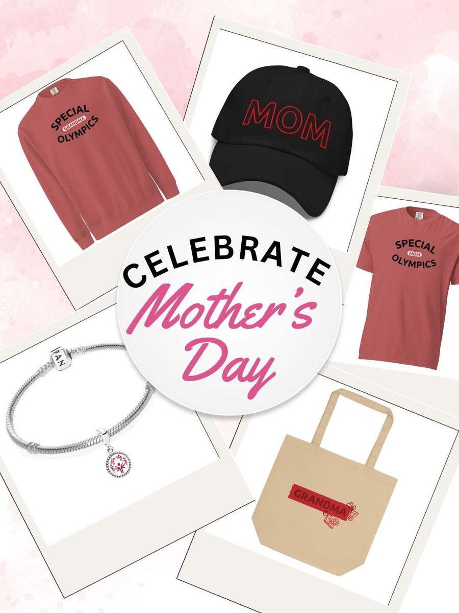 SpecialOlympics's tweet image. Behind every #SpecialOlympics athlete is a mom who believed first.

This Mother’s Day, honor her strength and love with merchandise that supports inclusion - brnw.ch/21x1Ddg 

Place your order now to ensure this special gift arrives on time! #ChooseToInclude