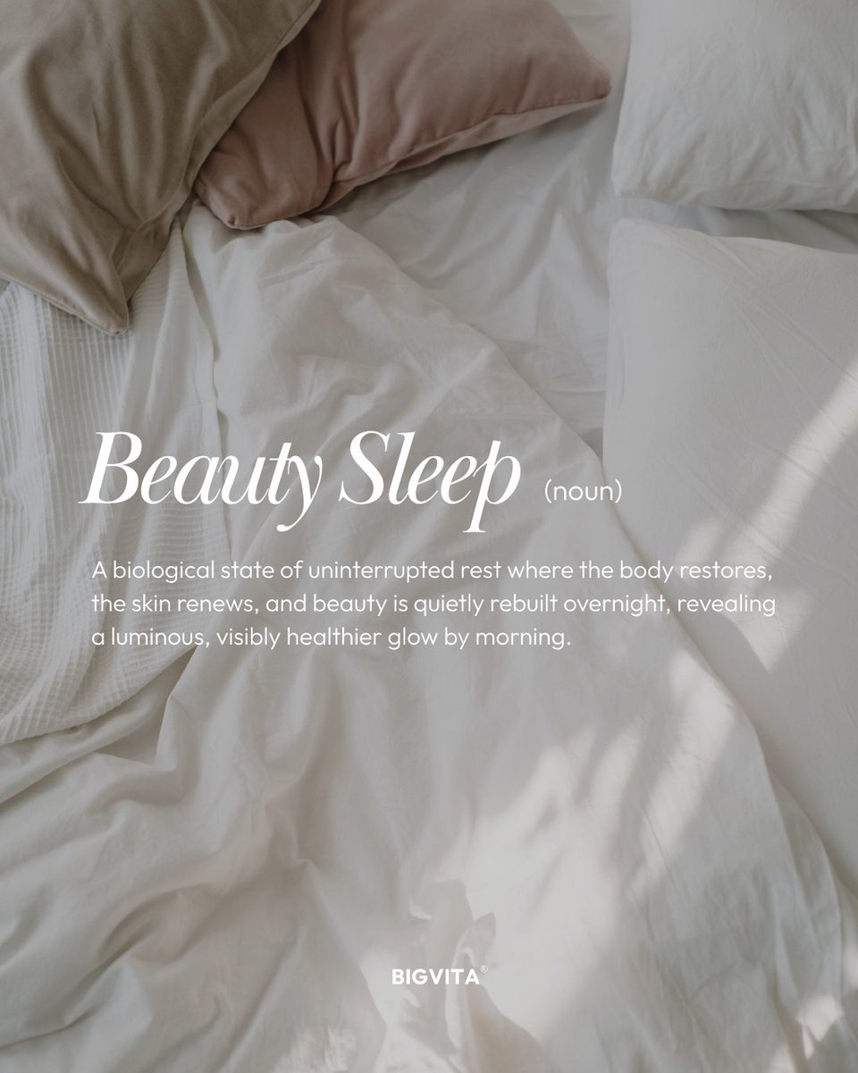 BIGVITAofficial's tweet image. Beauty sleep isn’t just a saying; it’s a biological state where the body shifts into repair and renewal. Support your beauty sleep with ingredients like Hyaluronic Acid for hydration and  GABA to support restorative sleep. #beautyfromwithin  #beautysleep #bigvita #hyaluronicacid