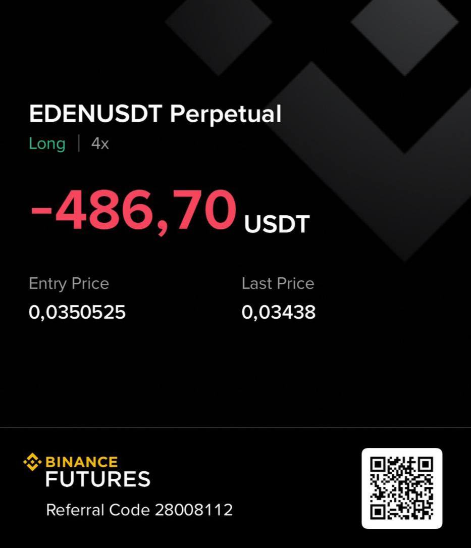 markswango0's tweet image. good entry #Eden

Join my Signal Group Below👇🏽

t.me/+N-umFgd3lTNjM…