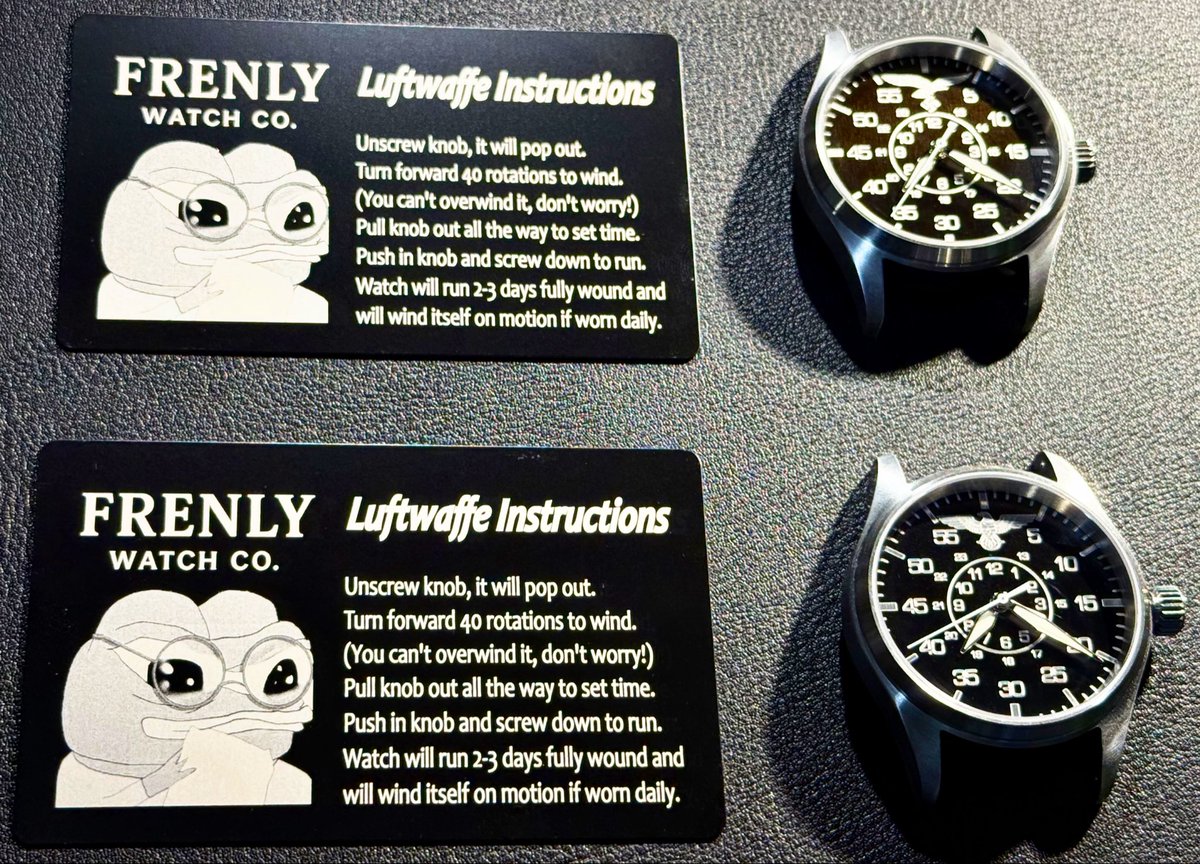 Frenly Watch Co. tweet media