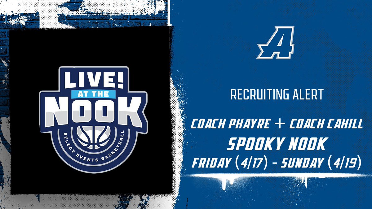 AssumptionWBB's tweet photo. Recruiting weekend! Be on the lookout for Coach Phayre and Coach Cahill this weekend at Spooky Nook in PA. Good luck to all the teams! https://t.co/iaoDoGQjOW