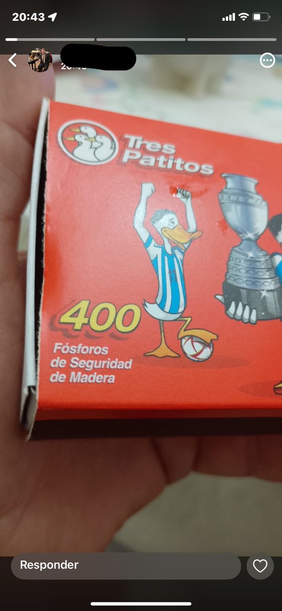 juliapiojosa's tweet image. mi papá se puso a contar los fósforos para ver si realmente venían 400 como dice en la caja jajdjsjd que tipazo
PD: vienen 398☝🏻☝🏻☝🏻