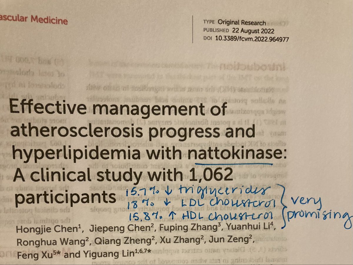 DaniHansenGK1's tweet photo. @DavidBCollum Don’t know the exact issue with your wife, but you may be interested in this study involving the supplement nattokinase (please note: the dose is important) https://t.co/DB3Zk7Hei7