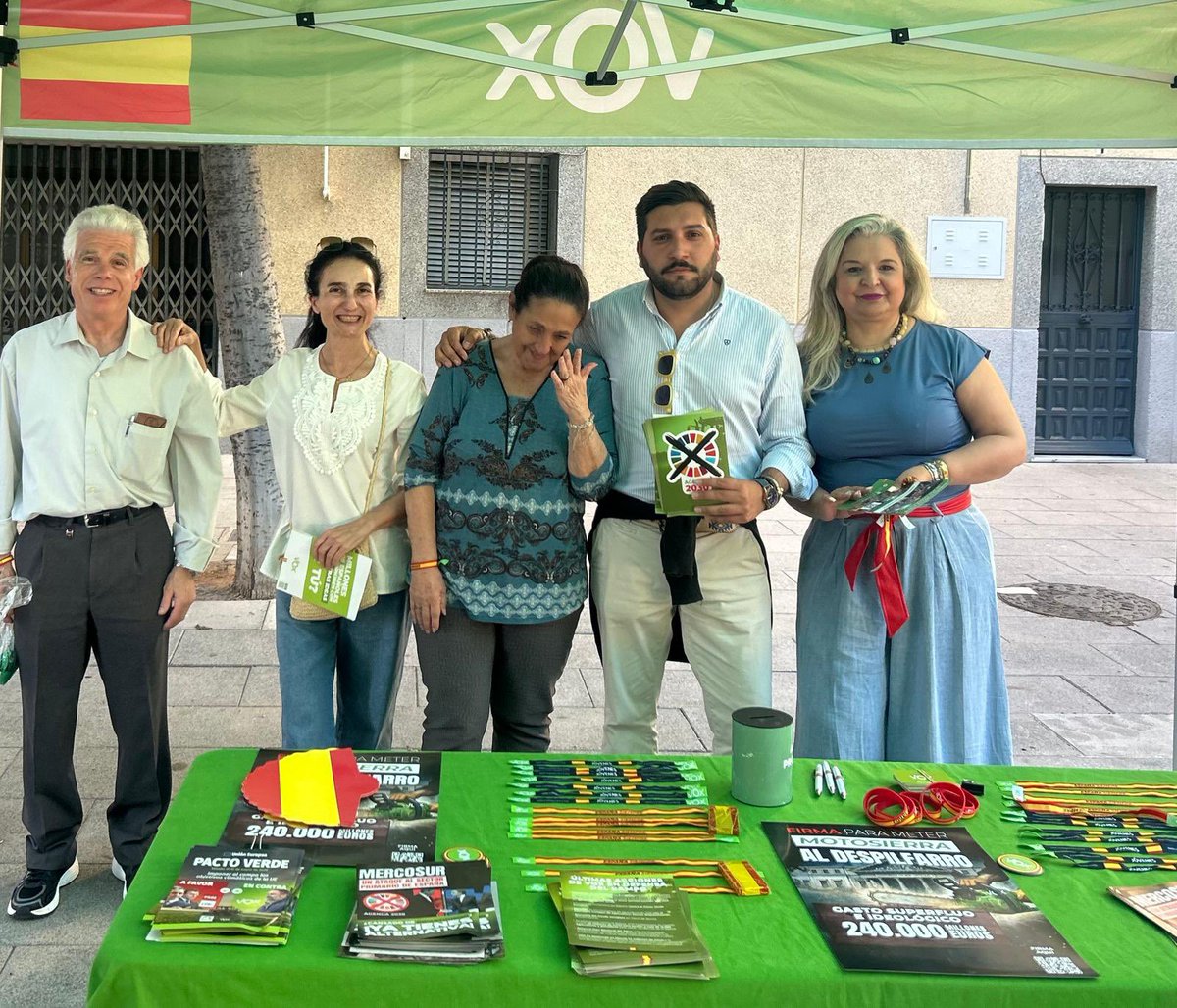 En el Naranjo , vecino a vecino. Porque la ola de sentido común con VOX llegara a cada rincón.