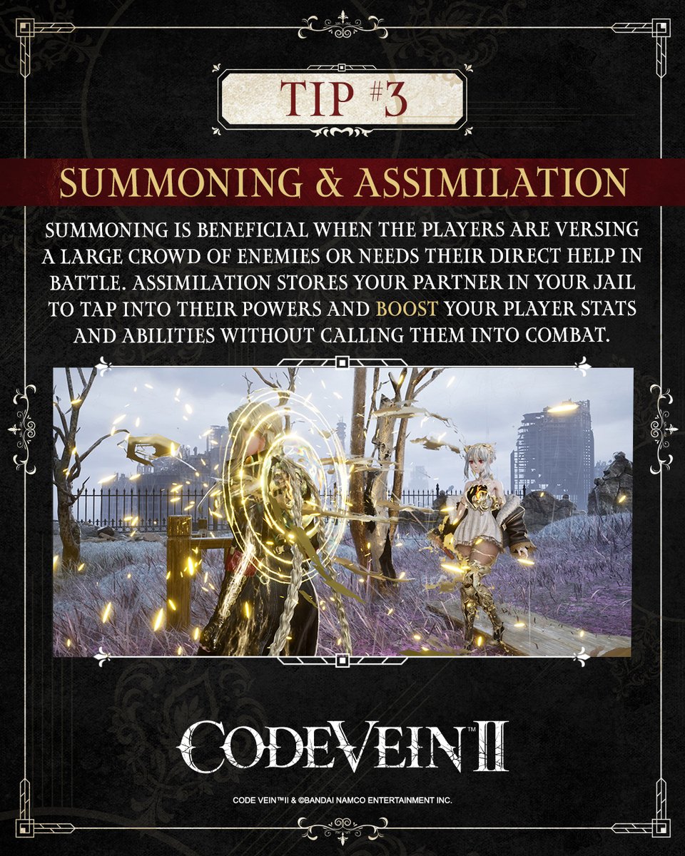 CODE VEIN II tweet media