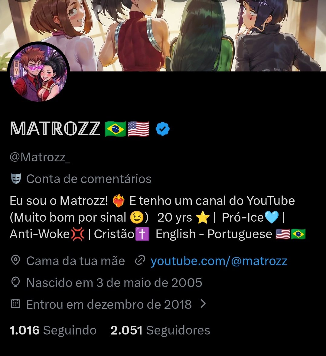 𝕄𝔸𝕋ℝ𝕆ℤℤ 🇧🇷🇺🇸 tweet media