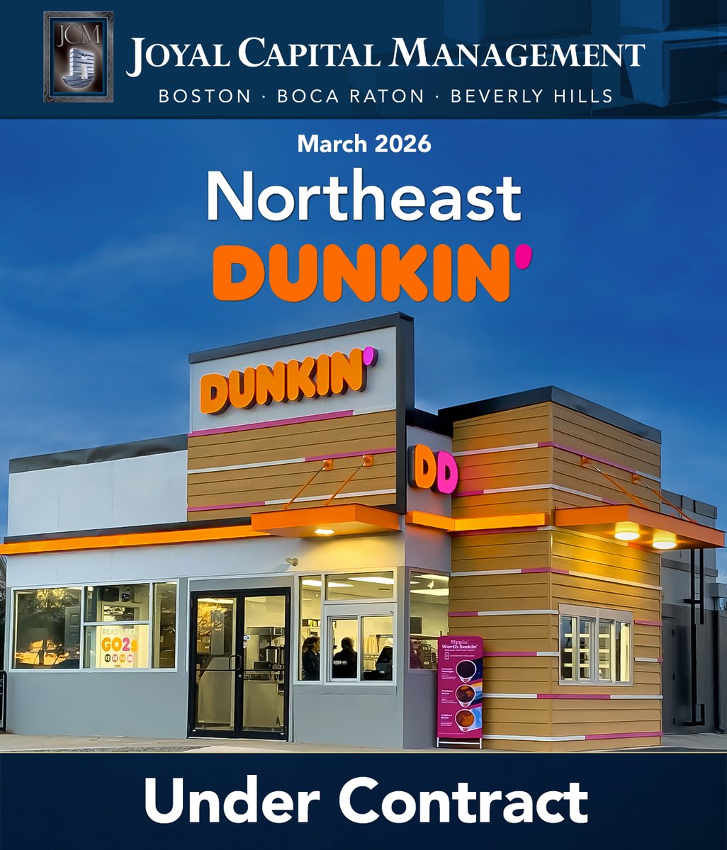 joyalcapmgt's tweet photo. JCM Franchise Development, LLC
is pleased to announce that a Purchase and Sale agreement has been executed for a Northeast Dunkin' Network

READ MORE:
https://t.co/Wmc4KhACYU
https://t.co/jPJhoPY4j8

#JCM #Joyal #GaryJoyal #dunkin #finance #FranchiseOpportunity #Northeast https://t.co/cj0Nq2DAv6