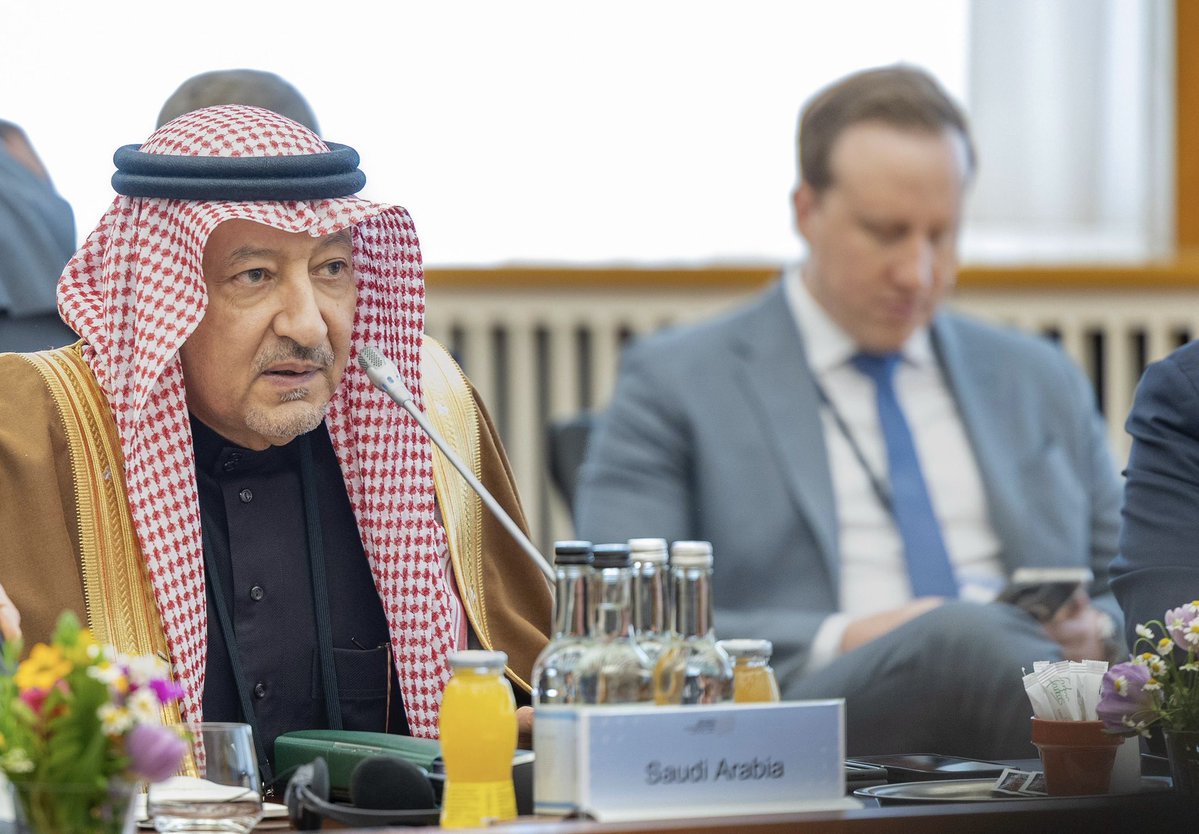 KSAmofaEN's tweet image. #Berlin | Vice Minister of Foreign Affairs H.E. @W_Elkhereiji participates in Berlin Conference on Sudan.

🔗spa.gov.sa/en/N2562868