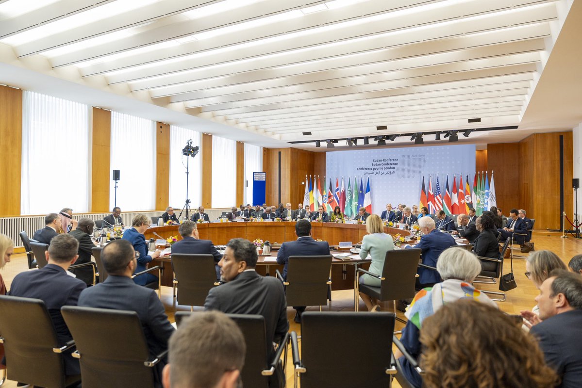 KSAmofaEN's tweet image. #Berlin | Vice Minister of Foreign Affairs H.E. @W_Elkhereiji participates in Berlin Conference on Sudan.

🔗spa.gov.sa/en/N2562868