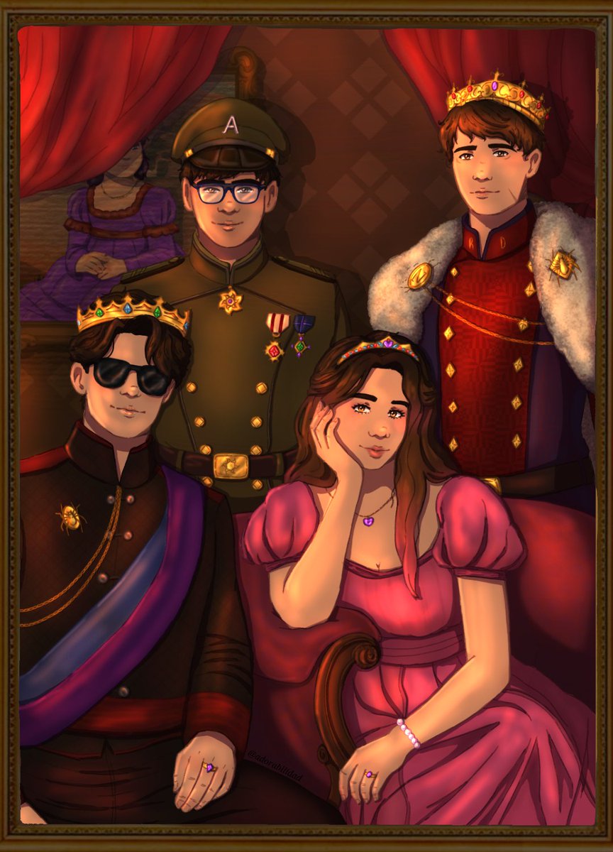 La princesa y los príncipes del norte

#cristalmollyfanart #roierfanrt #aldogeofanart #senpaispiderfanart #qsmp2 #qsmp2fanart #thenortqsmp