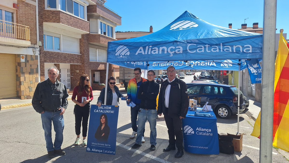 Gràcies, companys, un dia més, portant el nom d'<a href="/CatalunyaAC/">Aliança Catalana</a> arreu del país. Ho aconseguirem. Fins a la victòria!

#SalvemCastellbellIElVilar
#SalvemElBages