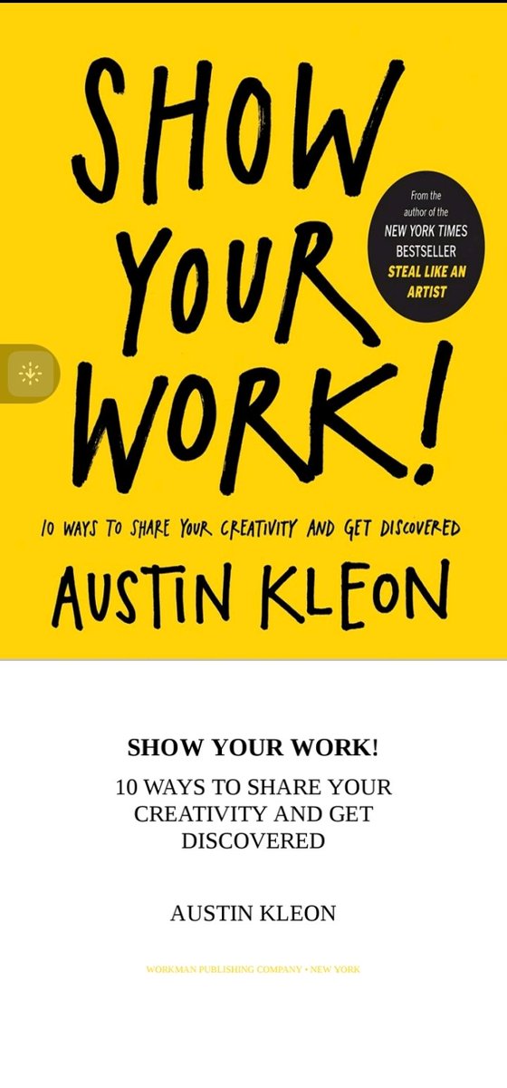 blackout_graphx's tweet image. So I came across this book on TikTok

One lesson I’m taking from this book: being good at what you do is not enough, people also need to see it.

Talent builds the work. Visibility gives it reach.
Keep creating, but also learn to show yourself. ✨
#ProductDesign #UiUx #UiContent