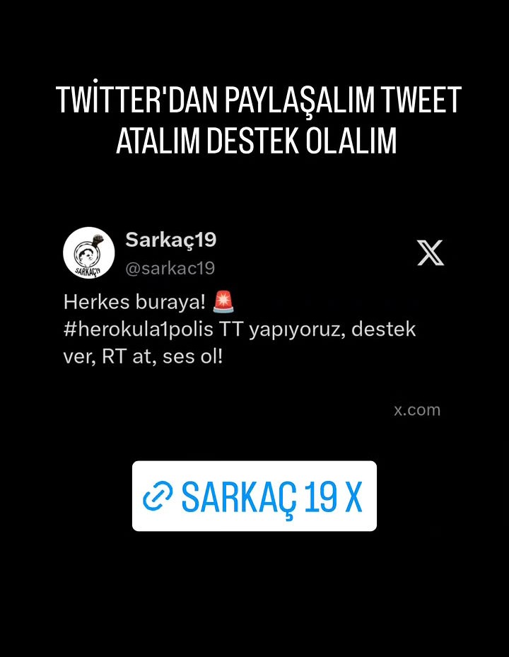 #Herokulapolis
#Sarkaç19