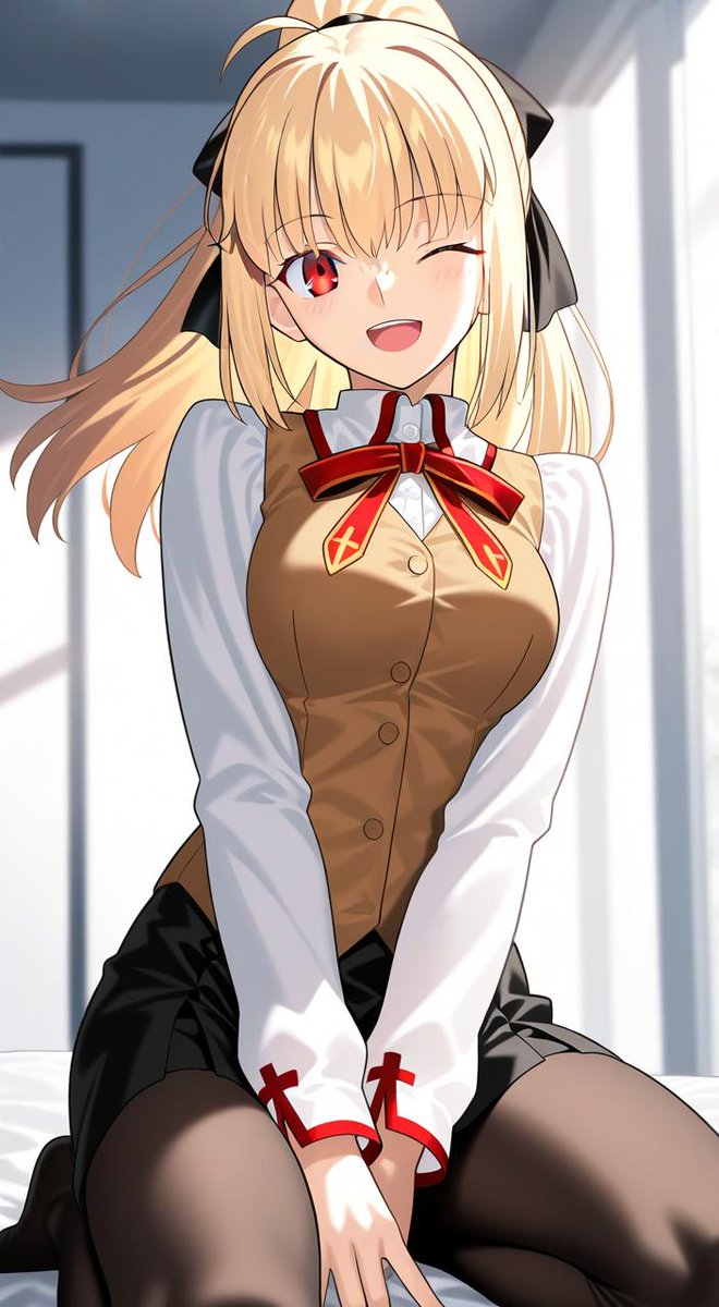 LANLAN177858's tweet photo. もしルナちゃんがFatestaynightの穂群原学園制服を着てみたら…という妄想を作ってみました🍀✨
Original character / 月城ルナ(Tsukishiro Luna)
#AIイラスト #FGO  #月城ルナの日常 https://t.co/xLV7Ufq1aL