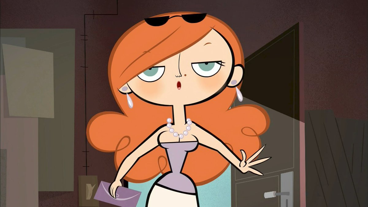 Breadmassah's tweet photo. Some more of Mimi's mom from the show Eliot Kid. Ginormous breasts! Anyone know a good artist so I can commission some...art of her 😜😜 https://t.co/FNAWamNgzh