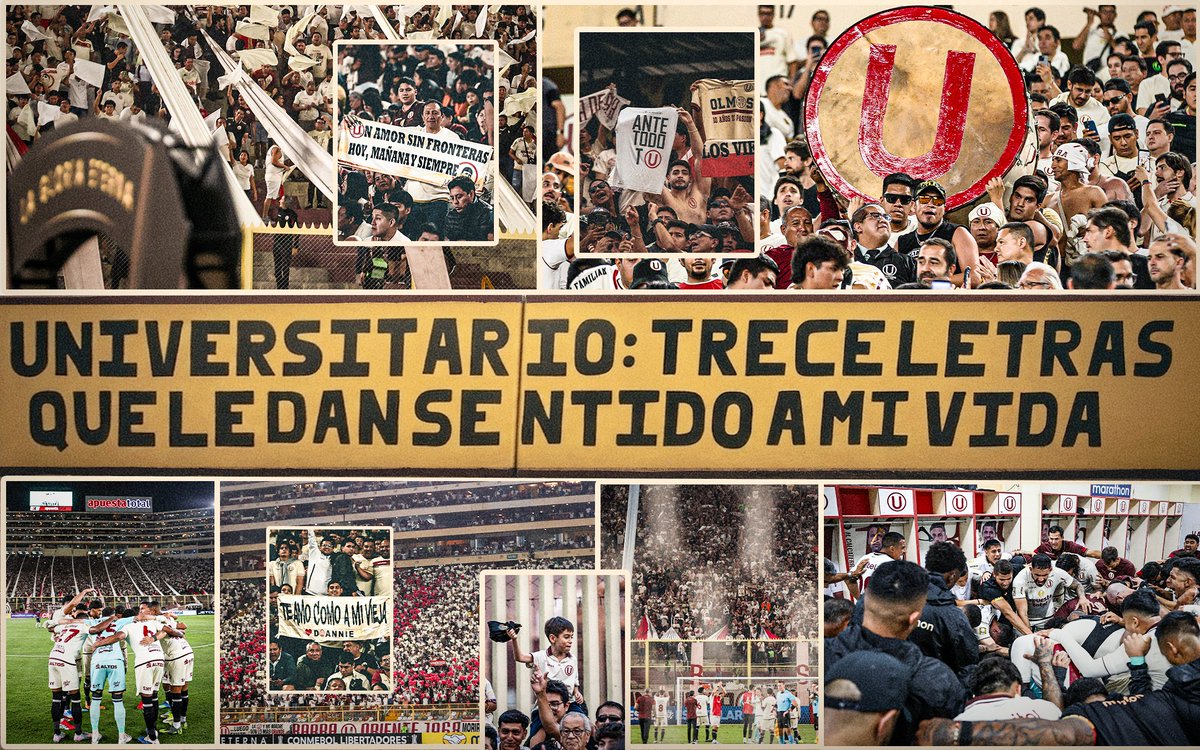 Universitario tweet media