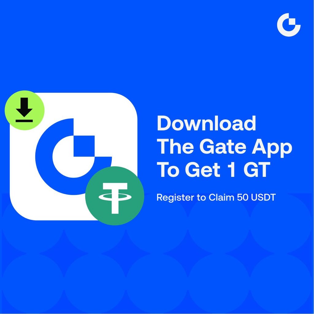 gate_african's tweet image. 🔥 Gate Welcome Gift for New Users 

🆕 Download Gate App to Get 1 GT, Register to Claim 50 USDT

📝 4 Simple Steps to Earn Rewards: 
1️⃣ Download &amp;amp; Log in ⮕ 2️⃣ First Deposit ⮕ 3️⃣ First Convert ⮕ 4️⃣ First Futures Trade

Join Now 🔗: gate.com/competition/ga…

#Gate #Airdrop