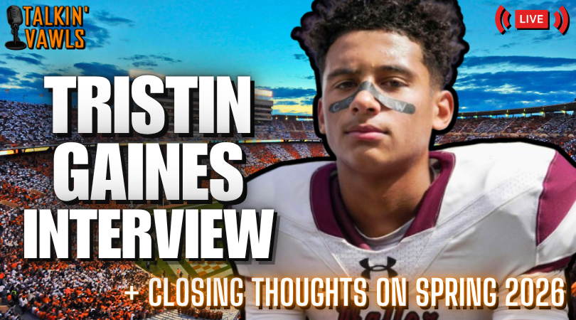 Join us LIVE at 7pm ET as we'll be hanging out with 4⭐️QB <a href="/TKGaines0/">Tristin “TK” Gaines</a> to talk about his recruitment and his recent trip to Knoxville.  We'll also put the finishing touch on spring camp.  Don't miss it!

Link: youtube.com/live/AXLy69OAu…