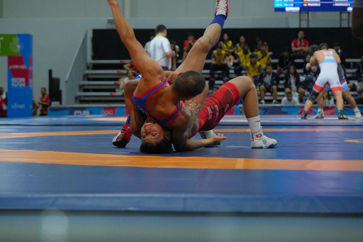 coparaguay's tweet image. 🤩 IV Juegos Suramericanos de la Juventud Panamá 🇵🇦 2026

🤼‍♂️ #Lucha Olímpica: 📸 Postales de la jornada del miércoles. 

🚨 Todo estos Juegos por la web del COP ▶️ cop.org.py 

#ParaguayPuede #VamosParaguay