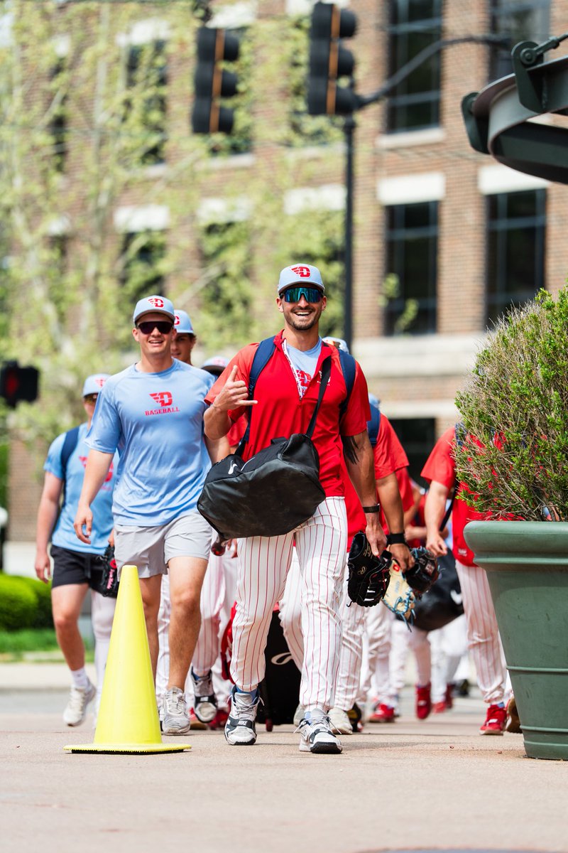 DaytonBaseball's tweet photo. Clocking In 😤

#FlyBoys // #GoFlyers https://t.co/uoYbu6lPim