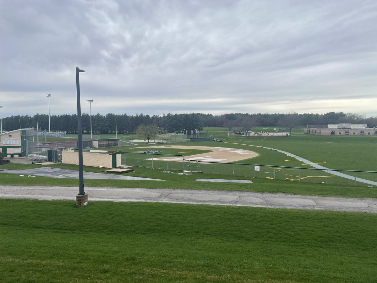 WUHSBaseball's tweet photo. Well, that’s not what we wanted. 

Thanks to everyone reaching out. Most importantly, we hope everyone in the area is ok.

*Please stay off the varsity field and don’t touch. Thank you* https://t.co/uJqMr143e9
