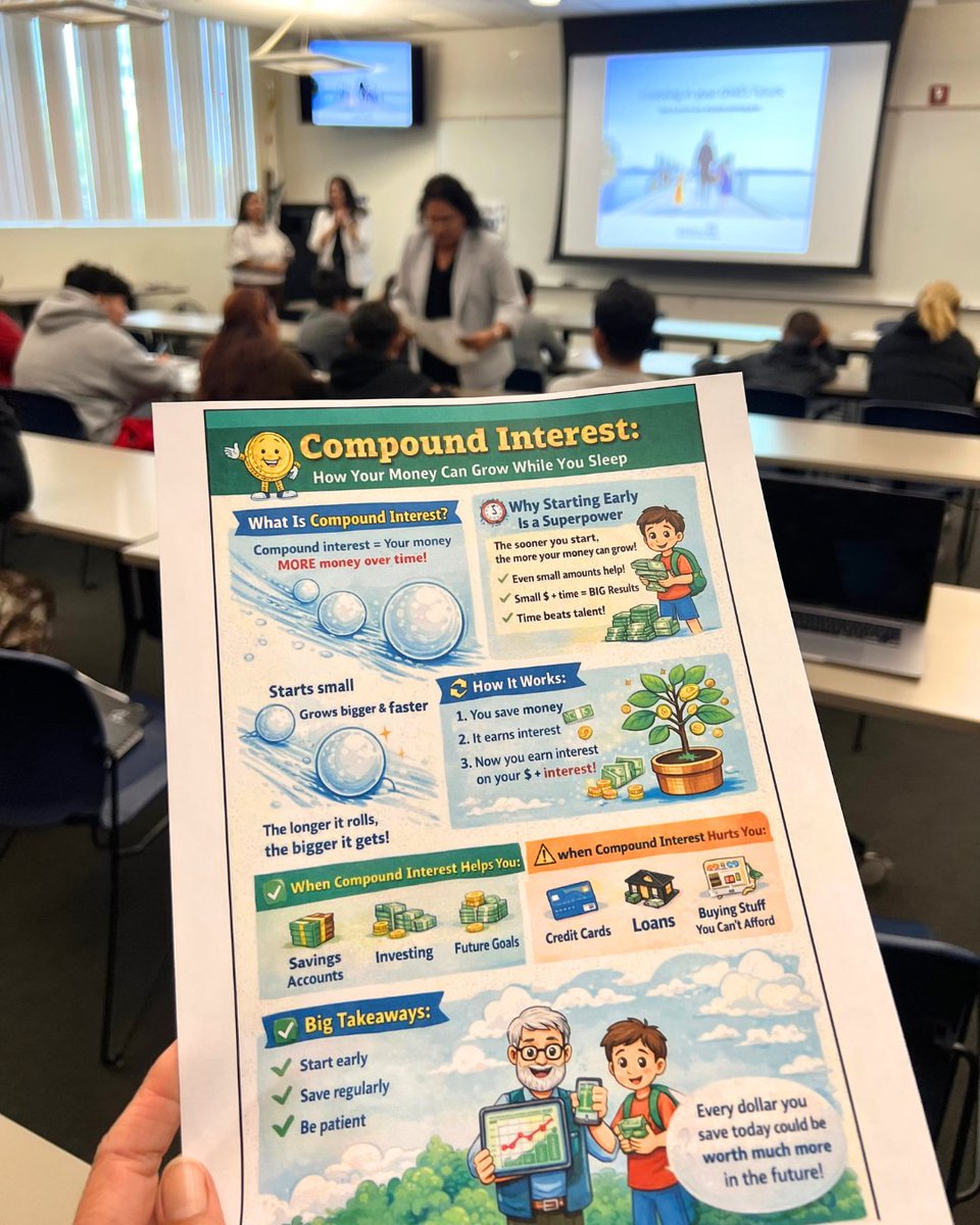 hollenbeckPAL's tweet image. Building strong futures starts with financial knowledge 💙
As part of the YOU Matter program at LAPD Hollenbeck PAL, our parents and youth participated in a financial literacy class. Thank you to Merrill, a Bank of America Co.

#HPAL #financialliteracy #bankofamerica