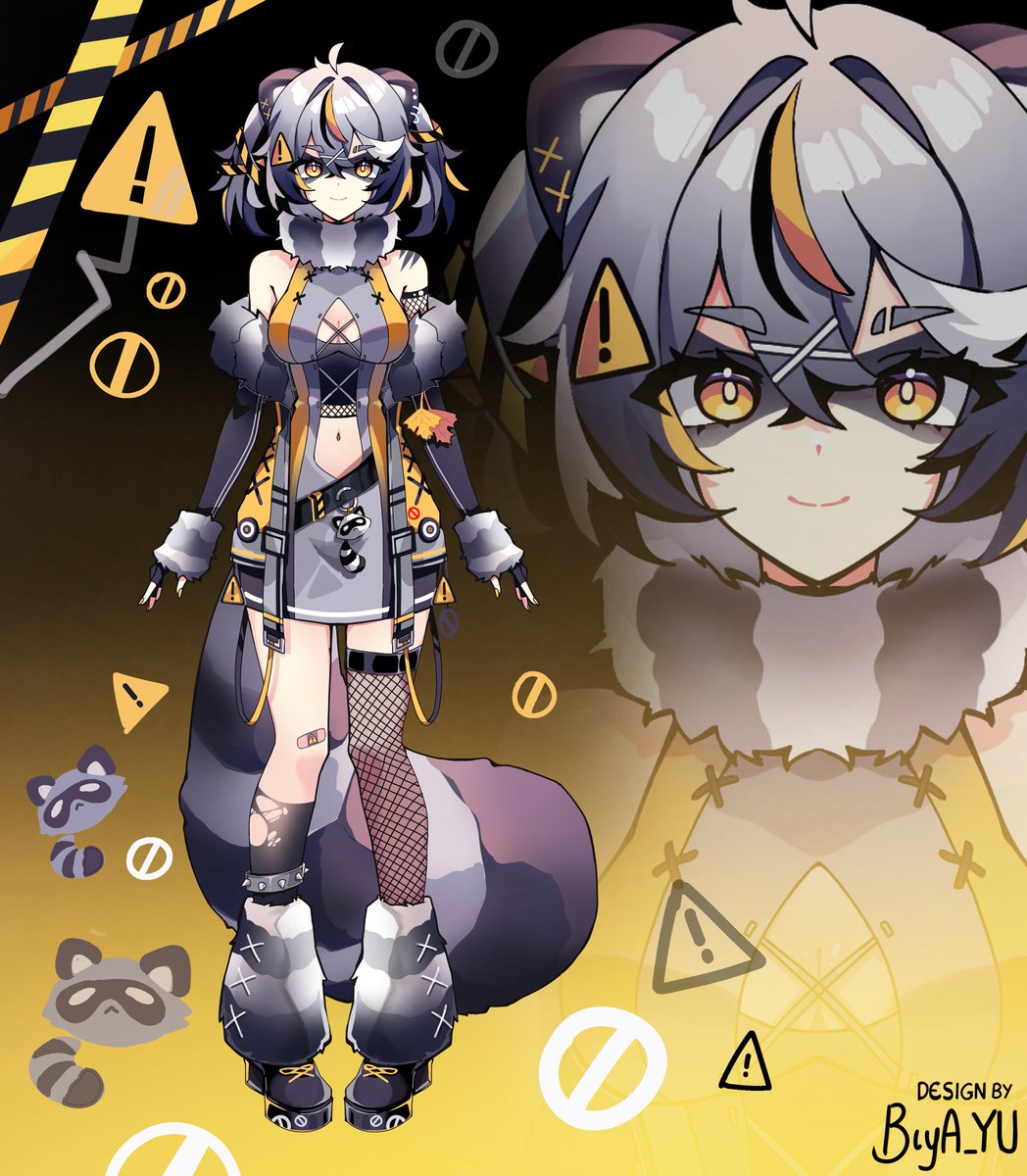 Mika Raccoon tweet media