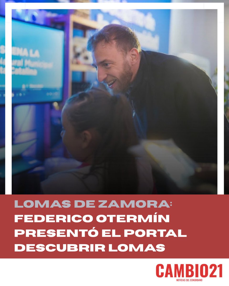 Federico Otermín presentó el portal Descubrir Lomas.

Nota completa: Link en bio
<a href="/fotermin/">Federico Otermín</a>