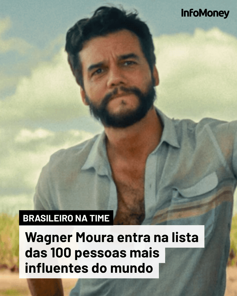 RECONHECIMENTO INTERNACIONAL

Mais um nome brasileiro entra no radar global. O ator Wagner Moura foi incluído na lista das 100 pessoas mais influentes do mundo da Time, que neste ano tem nomes como Zoe Saldaña, Nikki Glaser e Luke Combs no campo da cultura.

O reconhecimento vem
