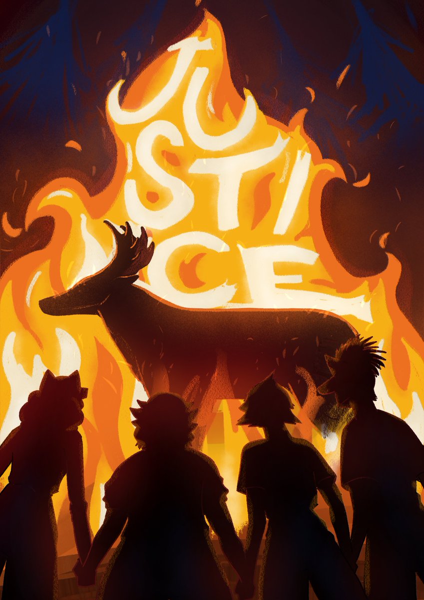 Along with the front and back cover I also made this illustration for the <a href="/LRBRfanzine/">Lost Records : Playback 1995📼</a> fanzine! 

Saving the Deer. This moment in the game was one of my all time favourites so I was really excited to be able to make this and contribute to the zine.