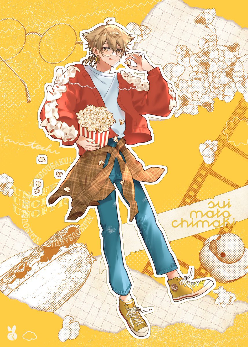 matochi_fa's tweet photo. 🍿🎬🌭🎞⚠️服捏造 https://t.co/wd8qTWUaTo